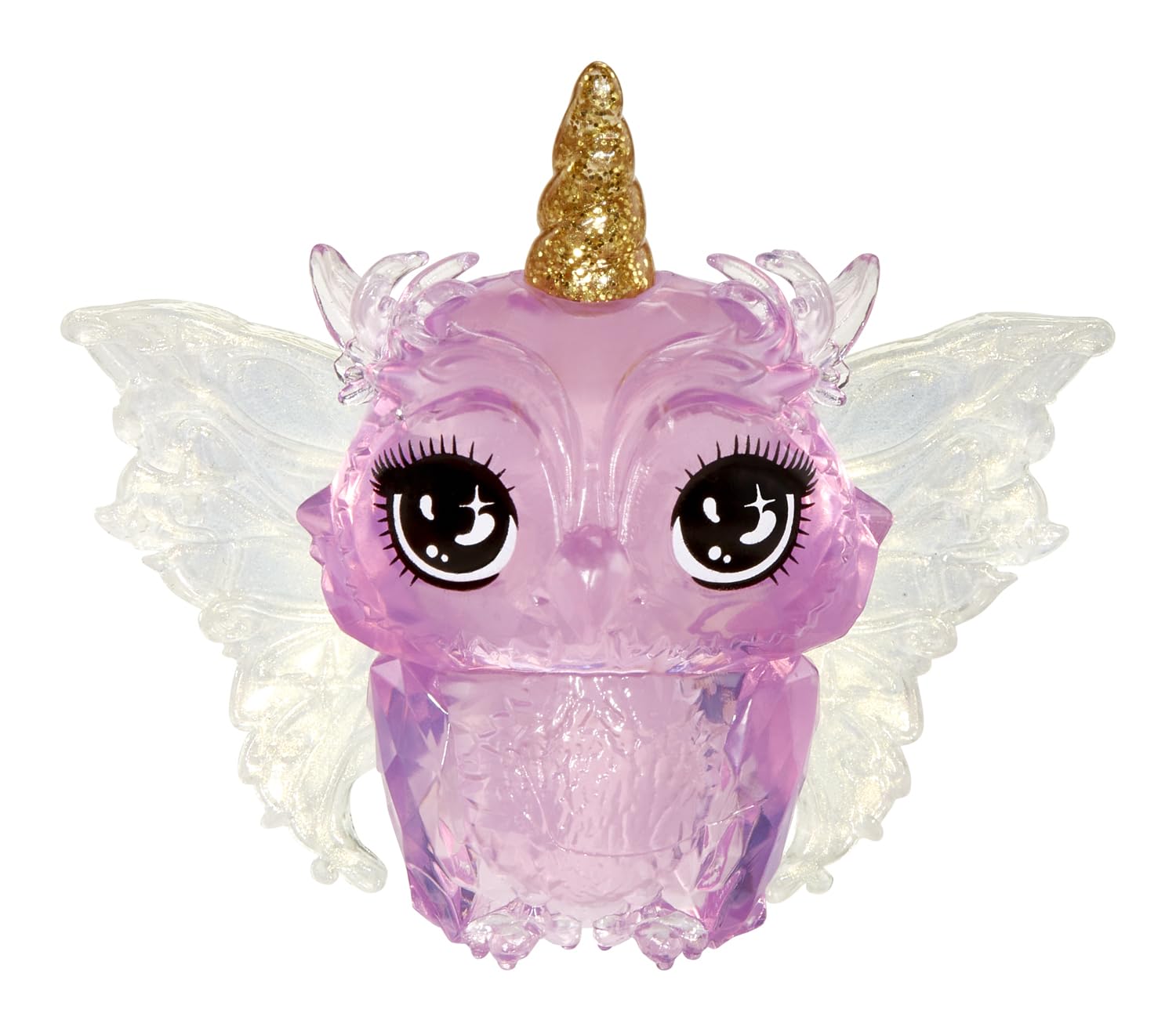 Rainbow High Littles Rainbow Fantasy Fairies & Pet - Opal - 14cm Posable Fairy Doll with Interchangeable Wings, Magical Owl Pet, for Kids 4+