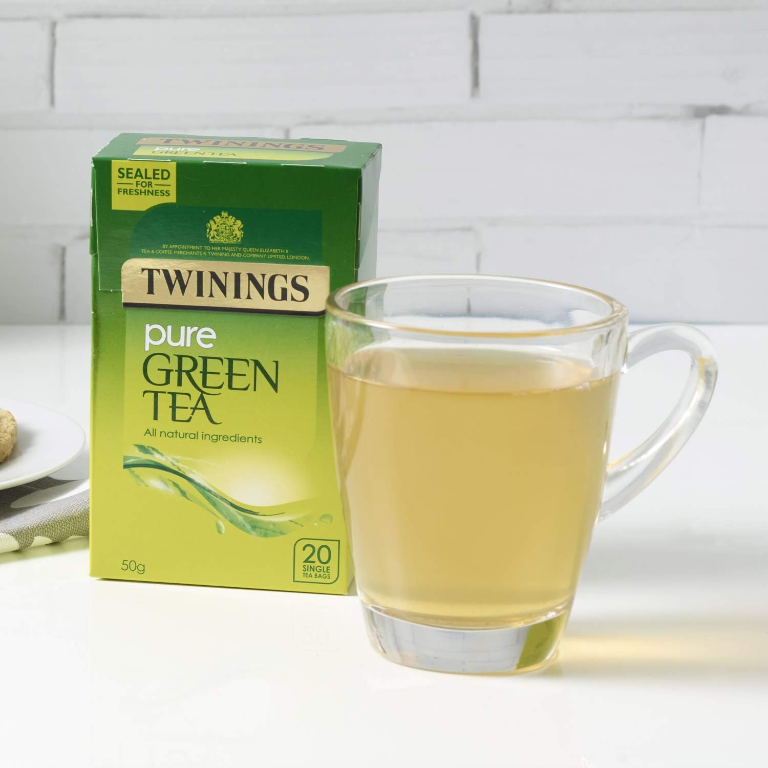 Twinings Pure Green Tea 80 Tea Bags (4 x 20 Tea Bags)