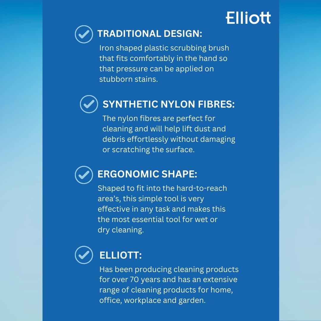 Elliott - Scrubbing Brush with Handle 6