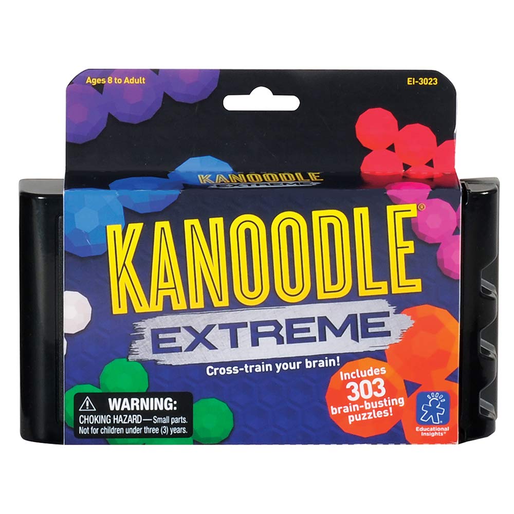 Educational Insights Kanoodle Extreme Puzzle Game - 300 Puzzles | Ages 8 to Adult | Portable 7