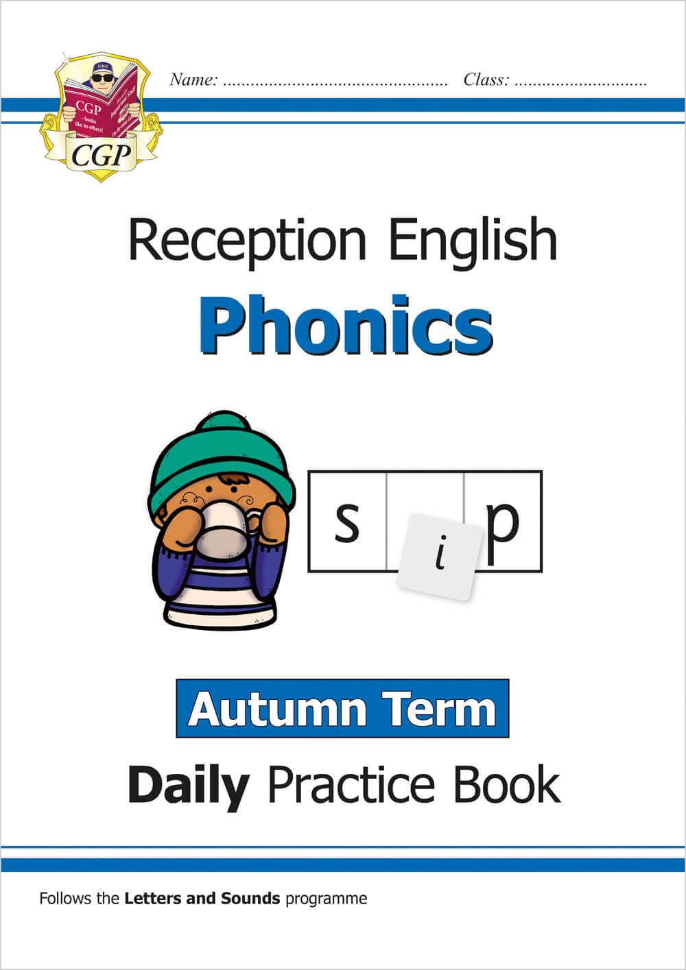 CGP Reception Phonics Daily Practice Book: Autumn Term | Home Schooling Workbook | Paperback