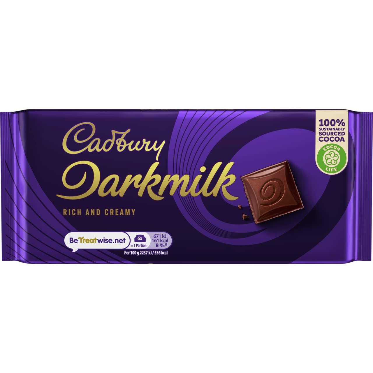 Cadbury - Dark Milk Chocolate Bar 80g
