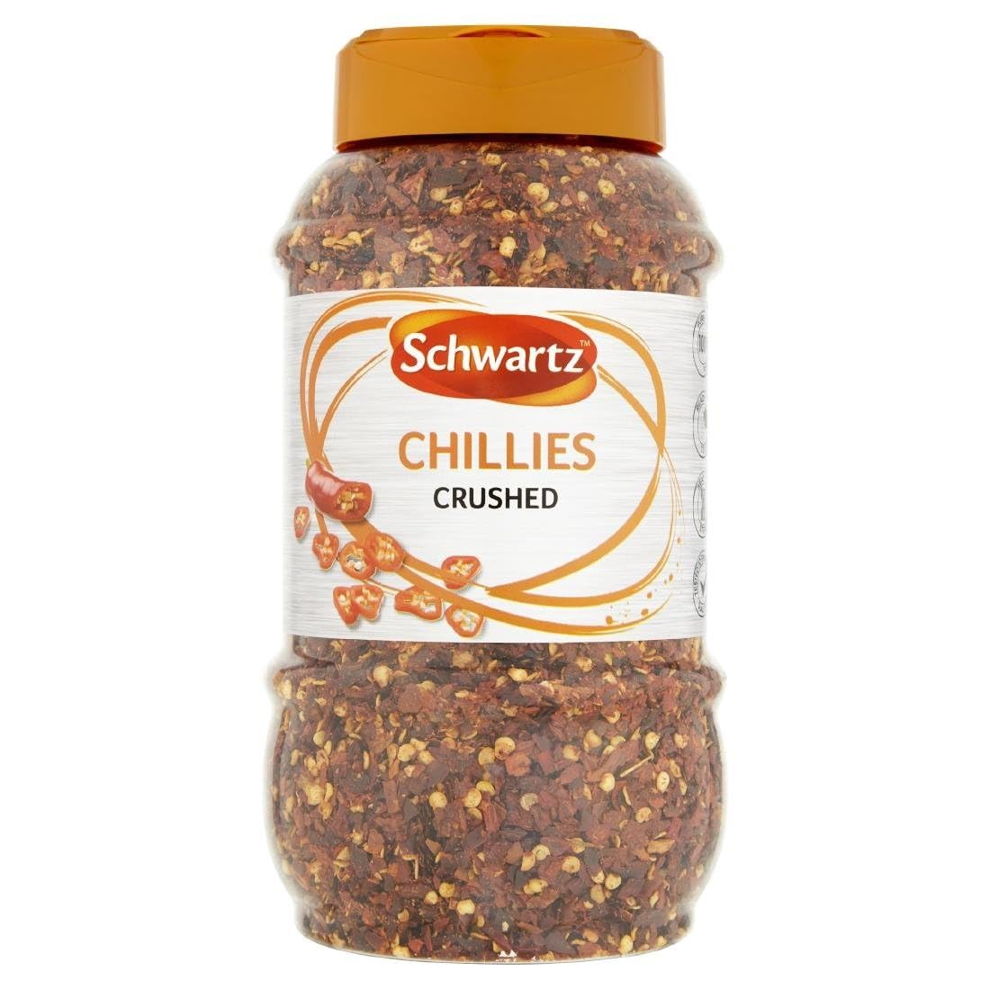 Schwartz Crushed Chilli Flakes, Red and White, 260g