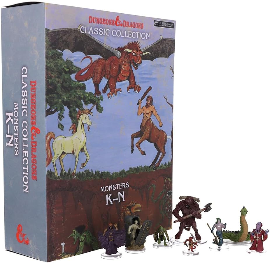 D&D Classic Collection Pre-Painted Miniatures Monsters K-N Boxed Set by WizKids