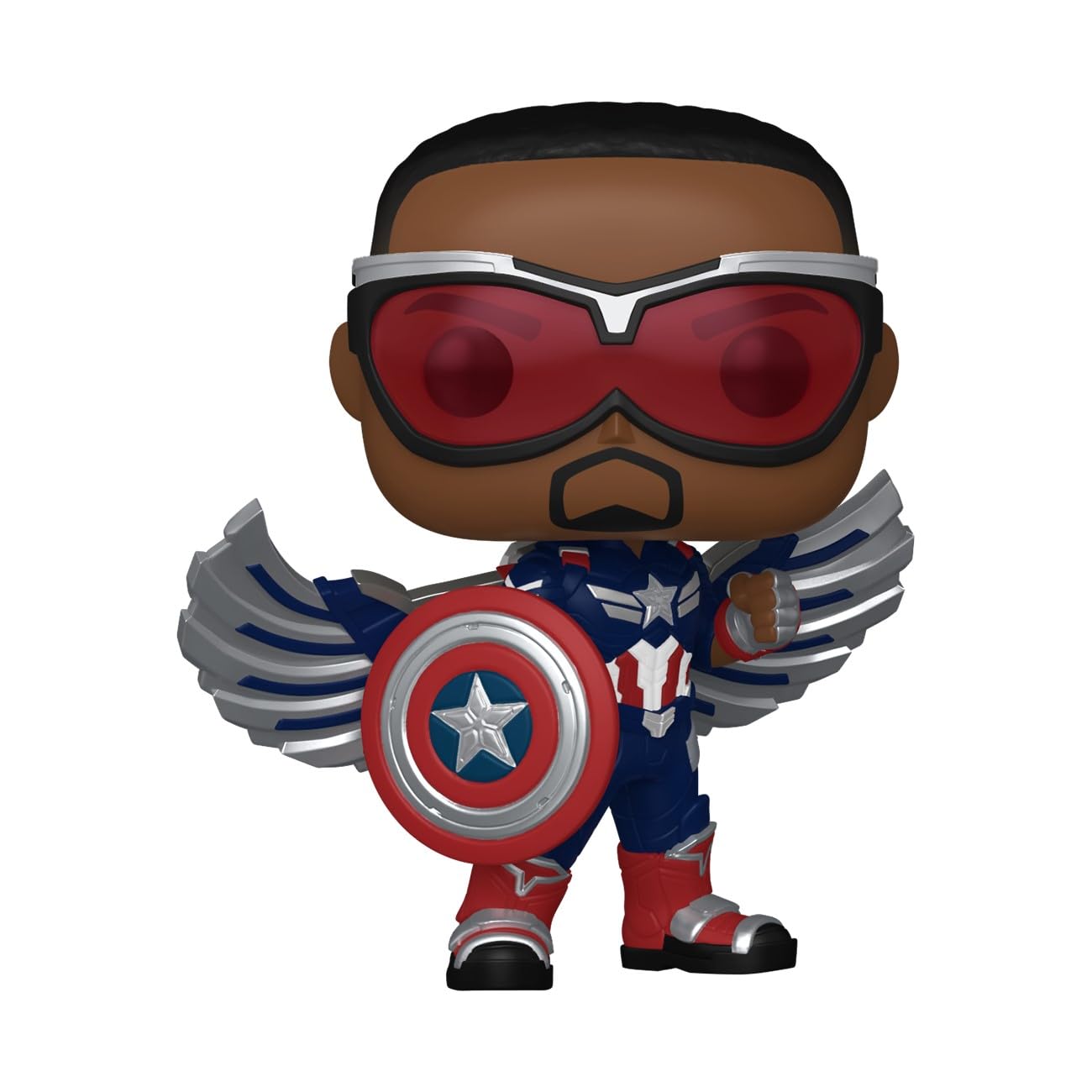 Funko POP! Marvel: Captain America: Brave New World - Captain America Vinyl Figure | 3.75 Inches