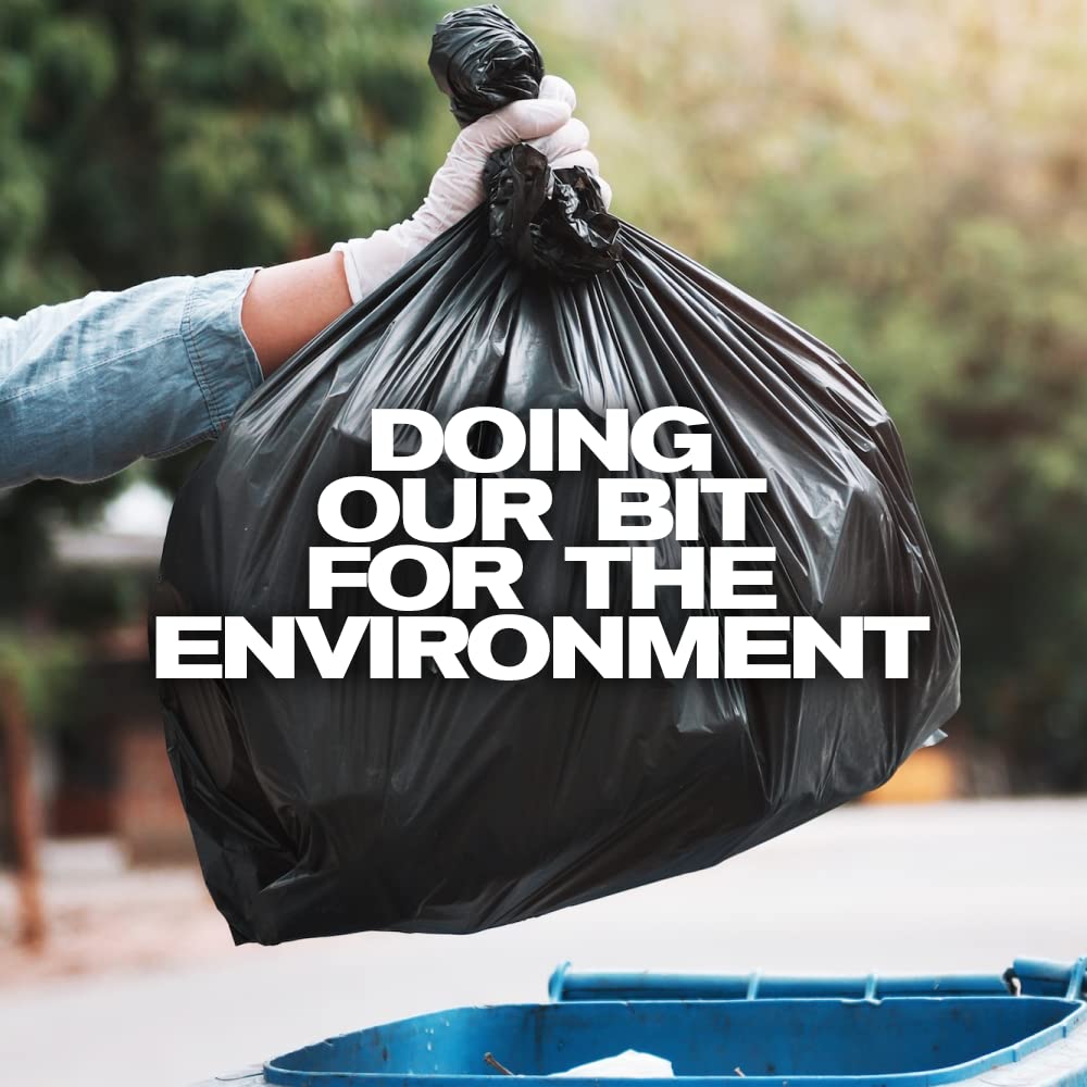 EcoBag Ultimate Embossed Vanilla Scented Drawstring Pedal Bin Liners 30L - 25 Pack 3