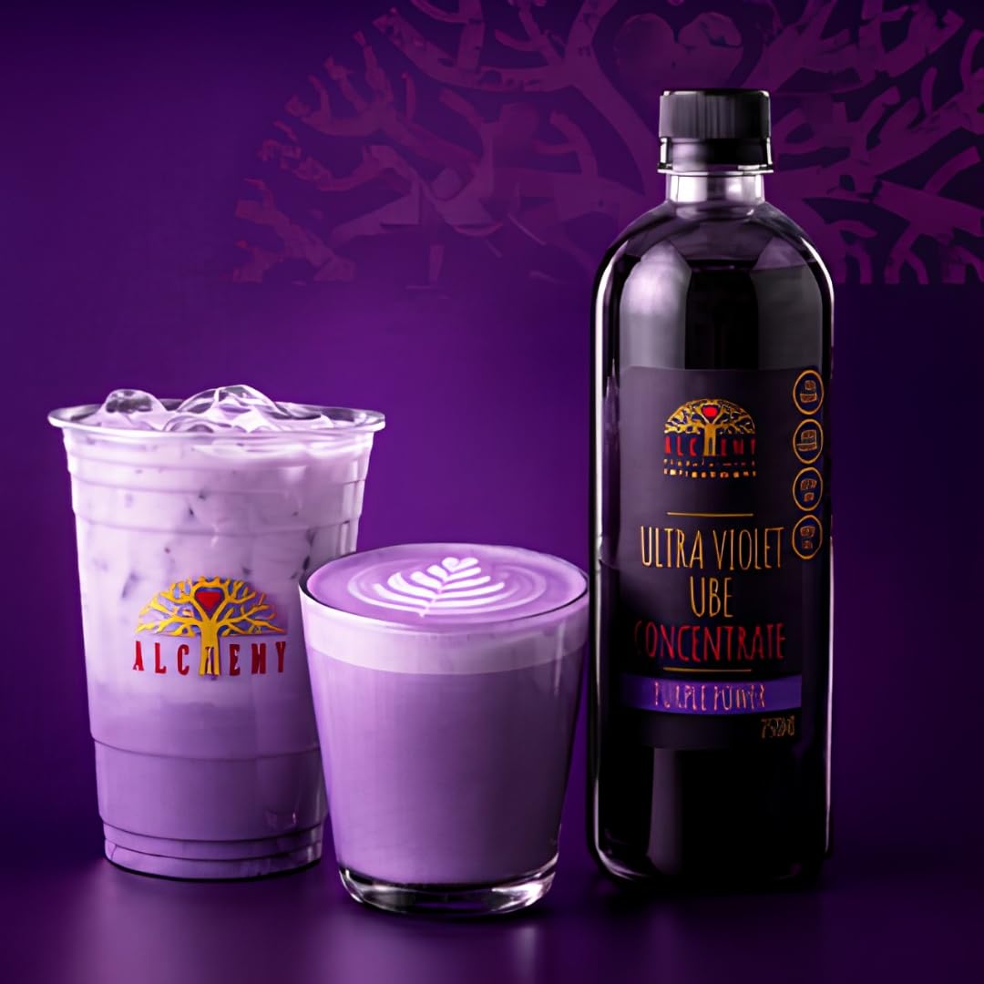 Alchemy Ultra Violet Ube Concentrate - Vibrant Purple Colouring | 750ml Bottle 2