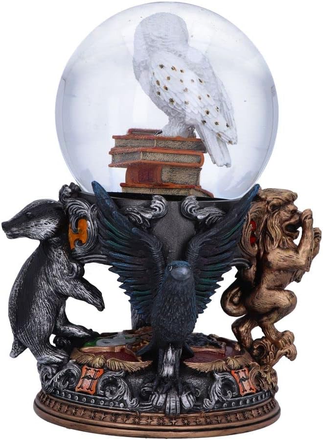 Nemesis Now Officially Licensed Harry Potter Hedwig Snow Globe, Multi Coloured, 6