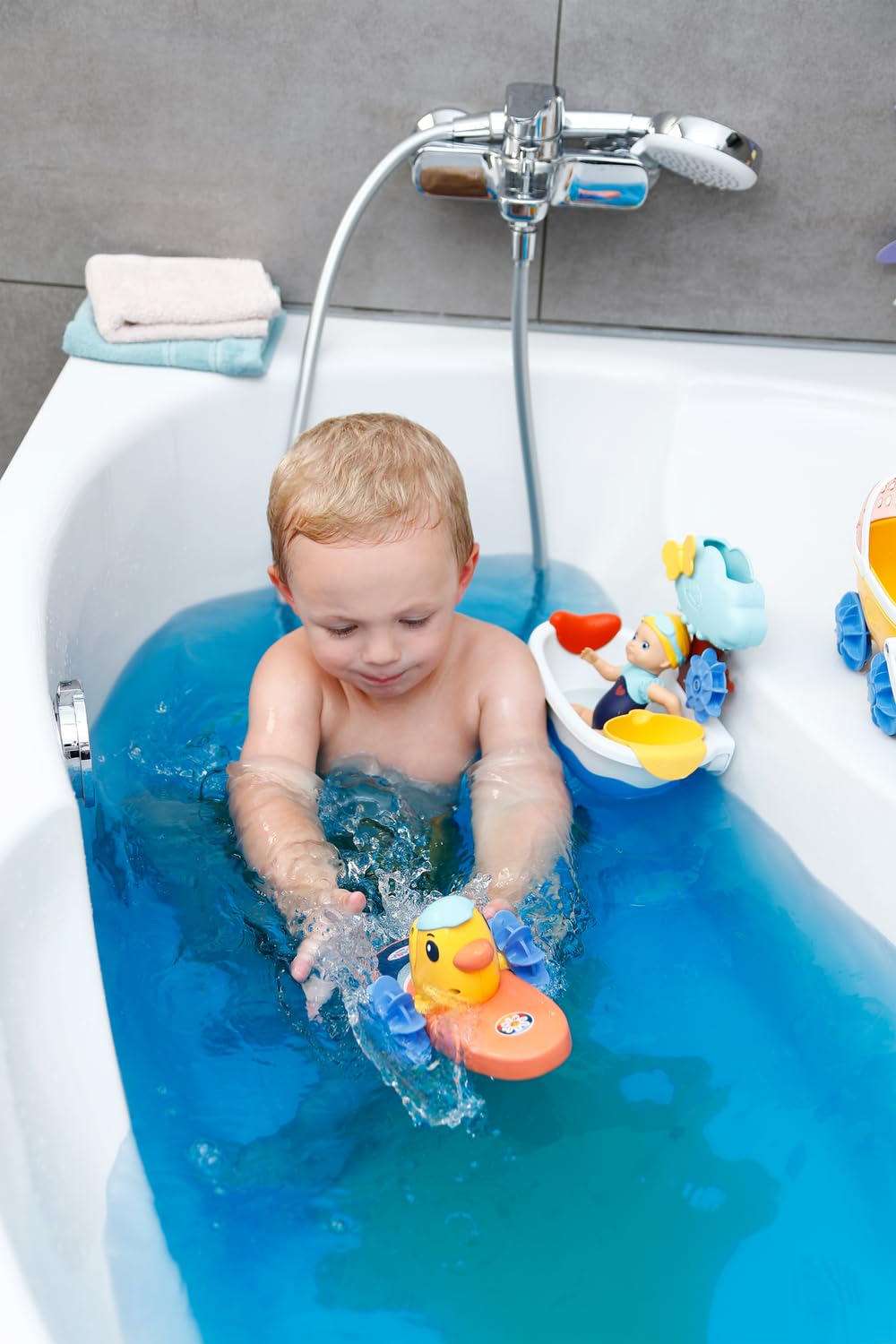 BABY born Splish Splash Surfing Berta - Interactive Bath Toy for Kids 1+ 5