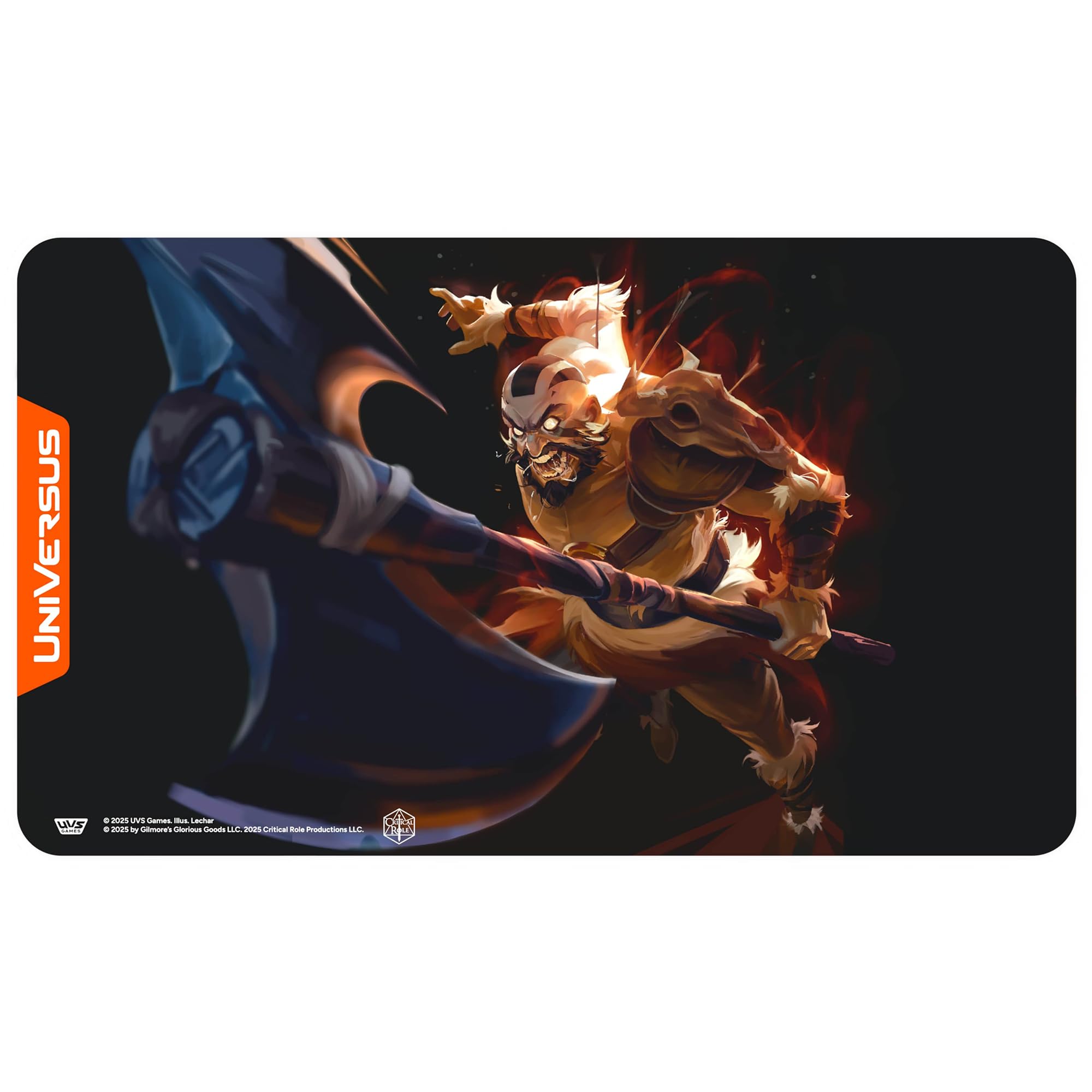 UniVersus Critical Role: Heroes of Exandria Grog Strongjaw Playmat 24 x 14 Inches