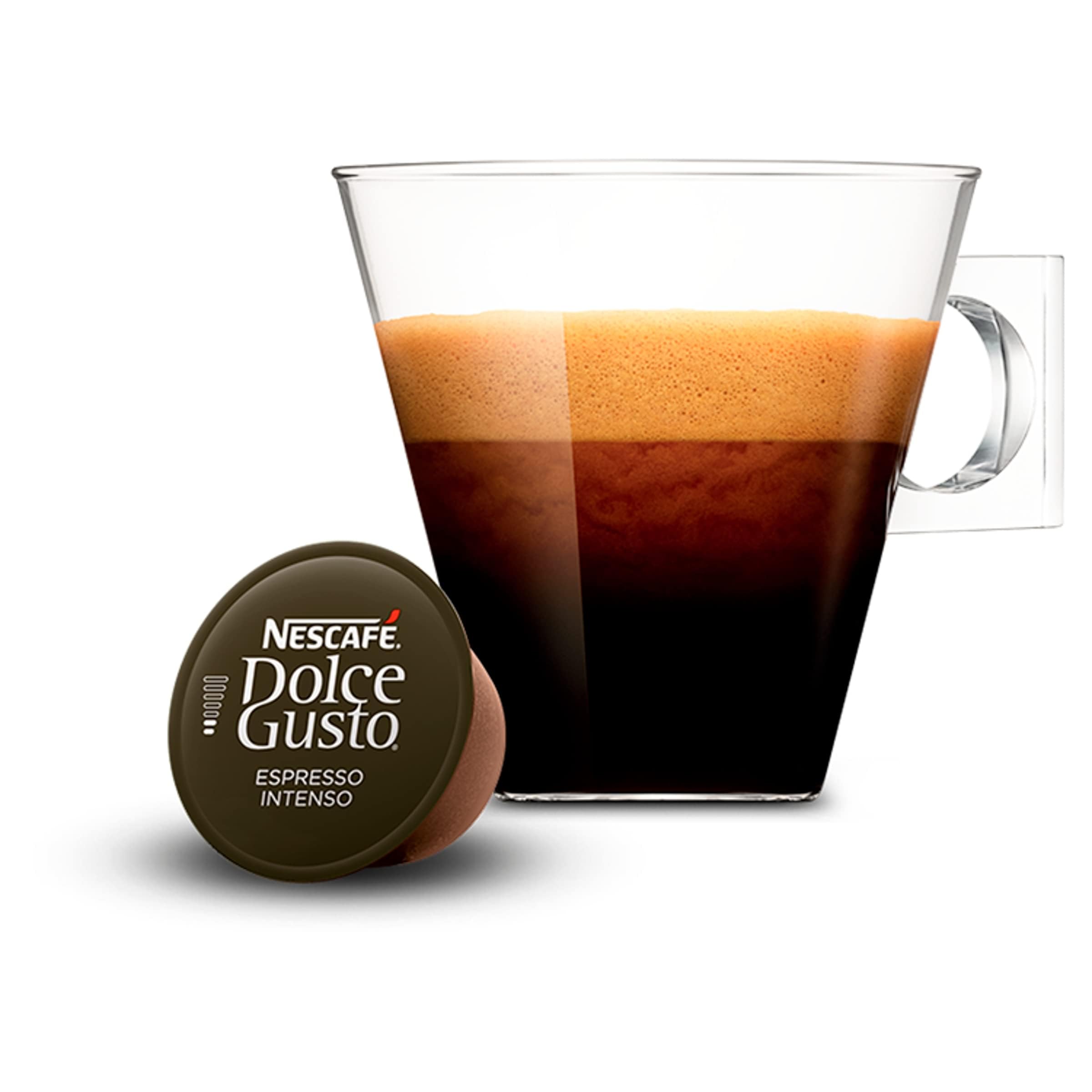 NESCAFE Dolce Gusto Espresso Intenso Coffee Pods - 48 Capsules (3 Boxes of 16) 10