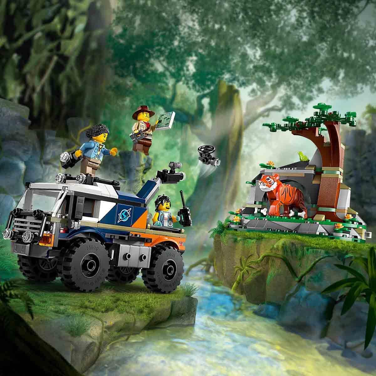 LEGO City Jungle Explorer Off-Road Truck Building Set - 314-Piece Playset for Ages 6+ 10