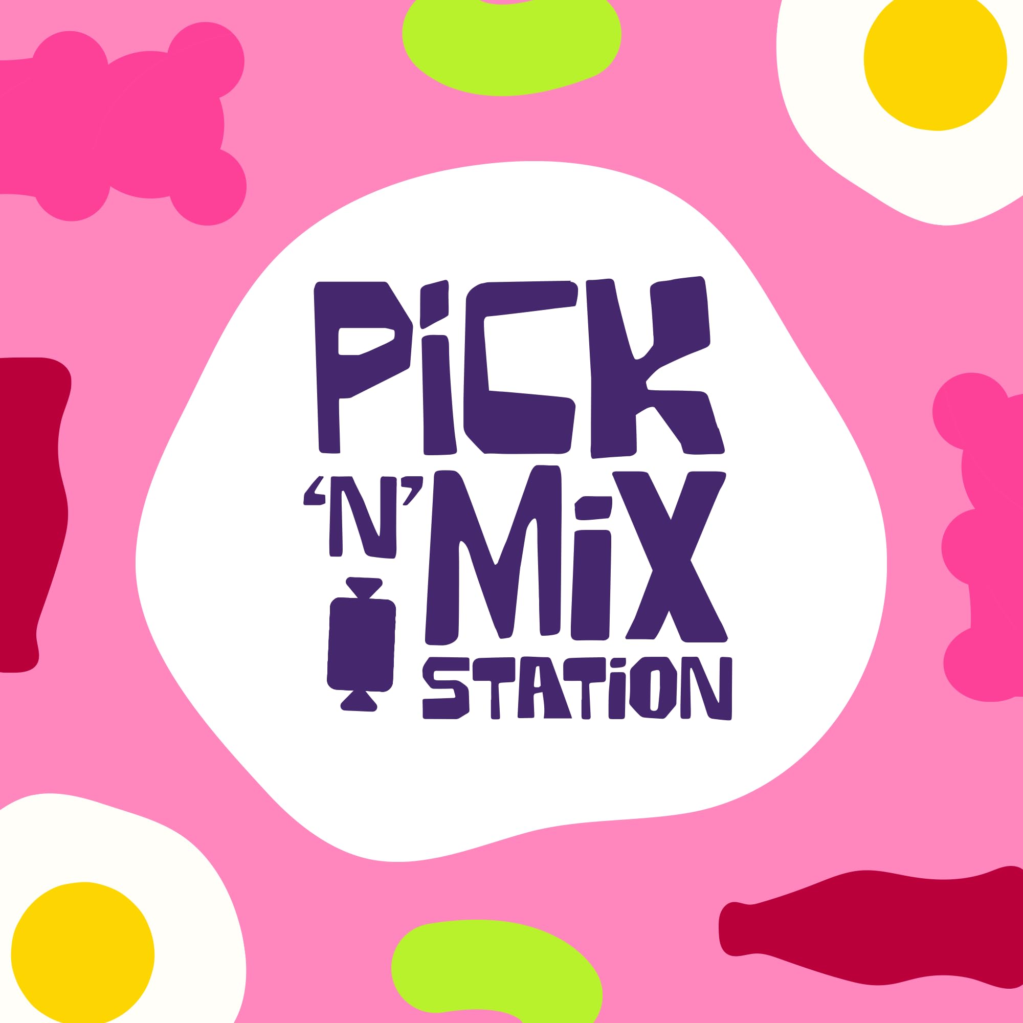 Bonds of London Pick 'n' Mix Station Red Mix Chewy Sweets, 1 kg