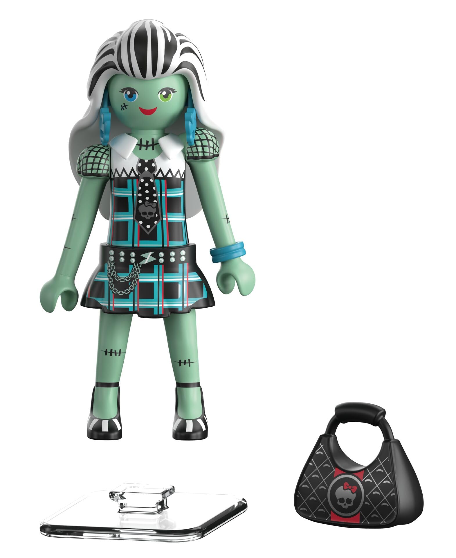 Playmobil Monster High Frankie Stein Playset - Modular Figure | Ages 4-10 | 5 Pieces 4