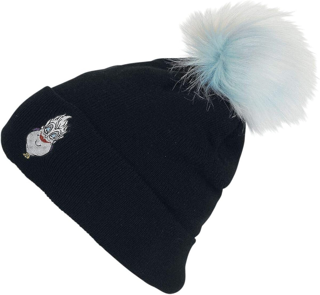 Arielle, die Meerjungfrau The Little Mermaid Ursula Women Beanie Black, 100% Polyester