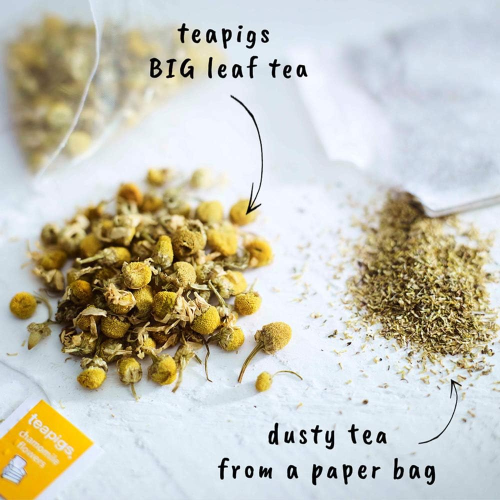 Teapigs - Chamomile Tea Made With Whole Flowers (3 Packs of 15 Tea Bags, Total 45 Tea Bags) 4