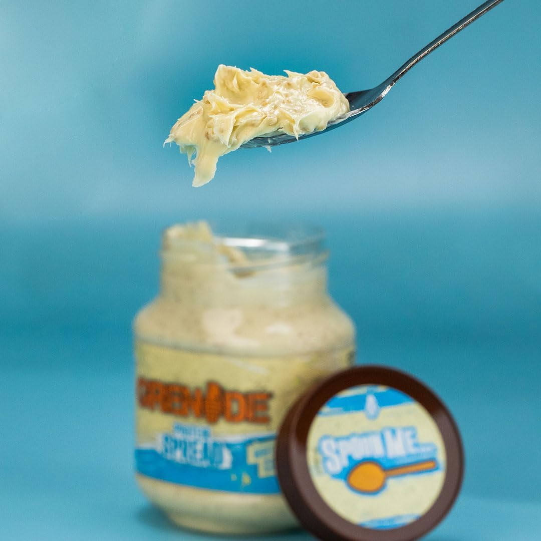 Grenade White Chocolate Cookie Protein Spread 360g - High Protein, Low Sugar, Vegetarian Friendly