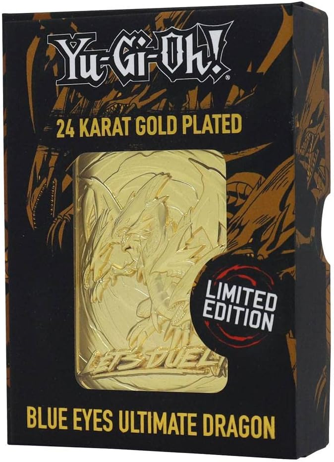 Yu-Gi-Oh! YGO30G Limited Edition - Blue-Eyes Ultimate Dragon 24K Gold Plated Metal Card (YGO30G)