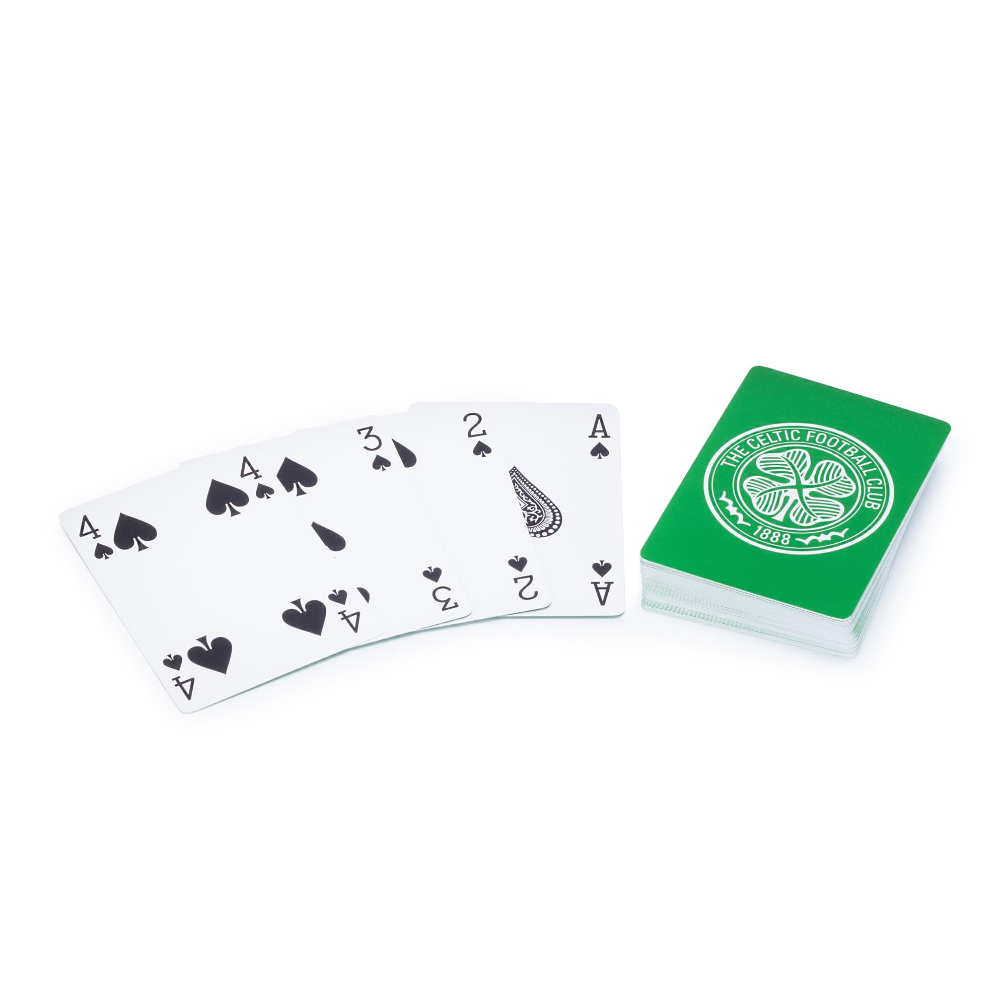 The Gift Scholars Celtic FC Officially Licensed Playing Cards - 52 Card Deck with Linen Finish 13