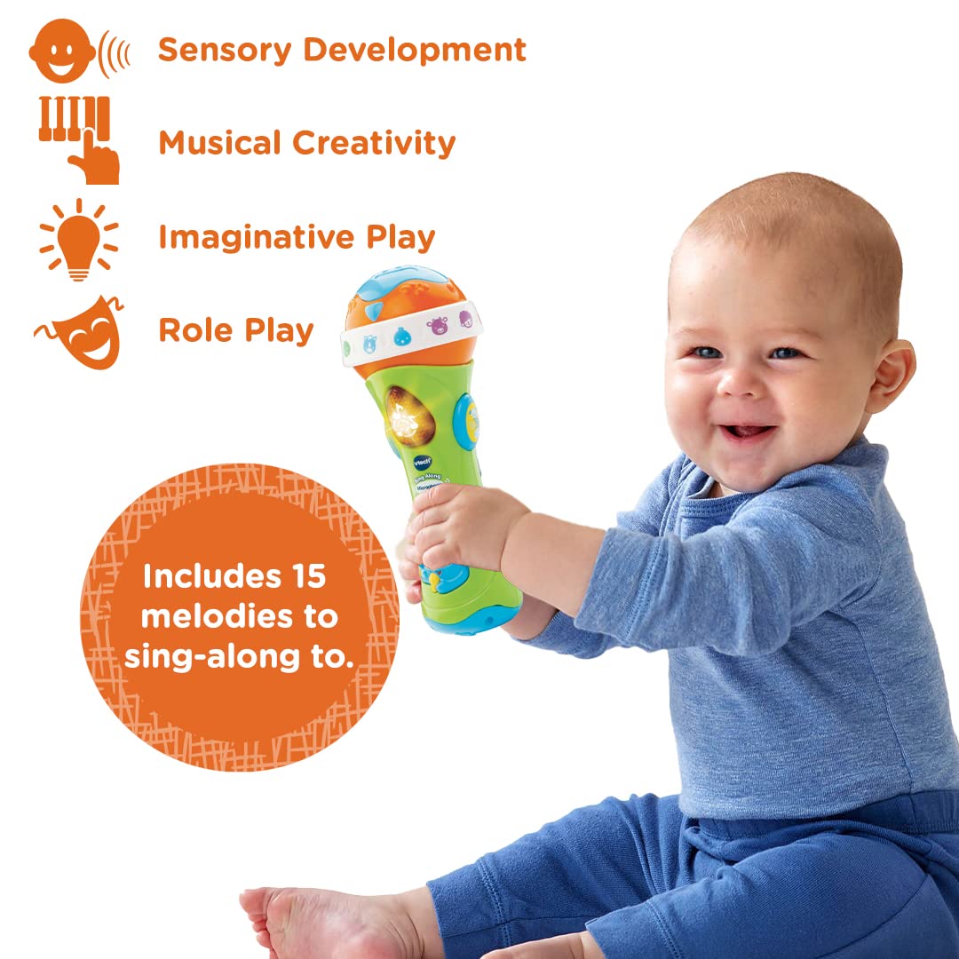 VTech Sing Along Microphone - Interactive Musical Toy for Toddlers 1+ Years 5