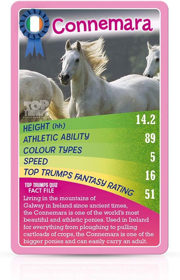 Top Trumps Horses and Ponies and Unicorns Card Game 3