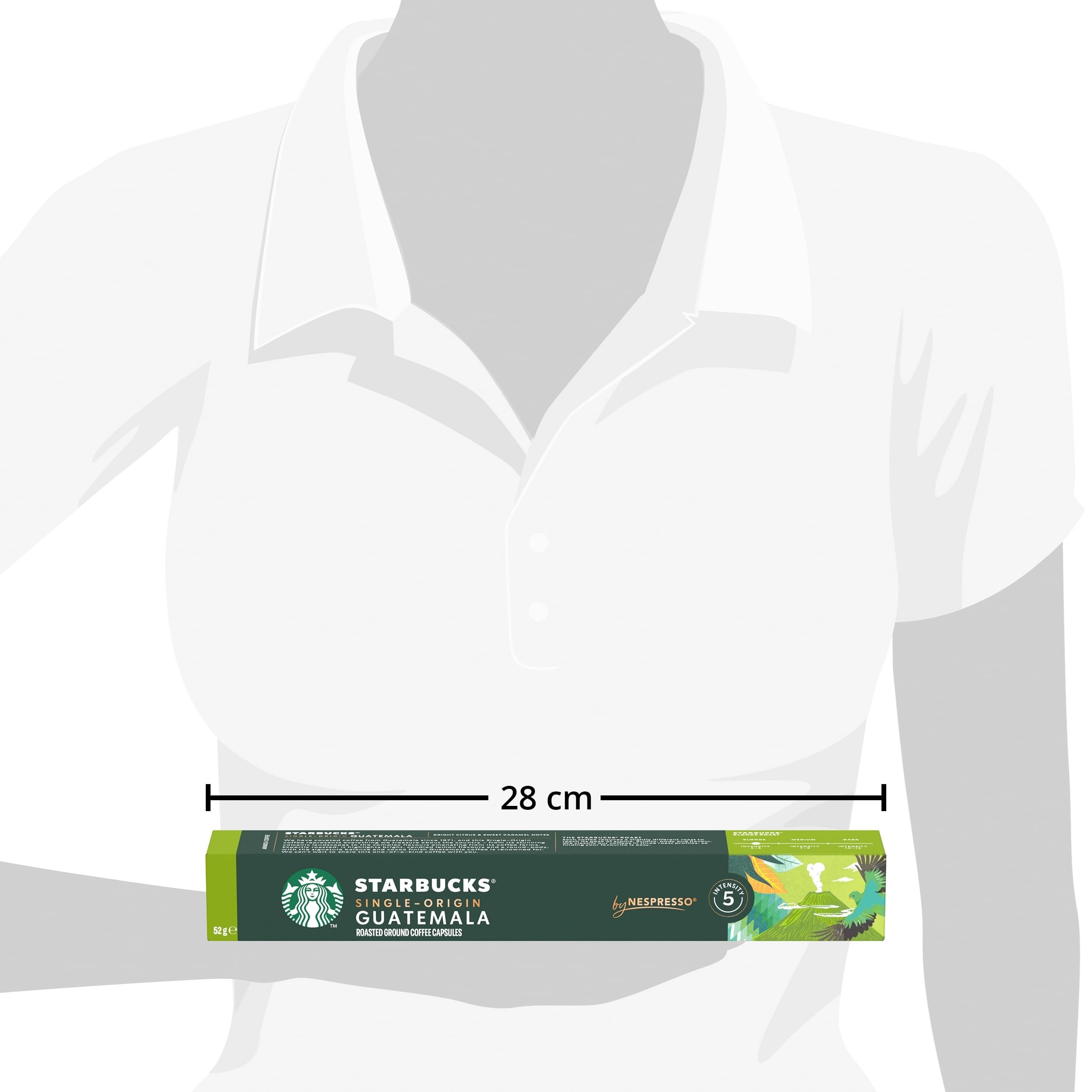 STARBUCKS Single-Origin Guatemala by Nespresso, Blonde Roast, Coffee Capsules