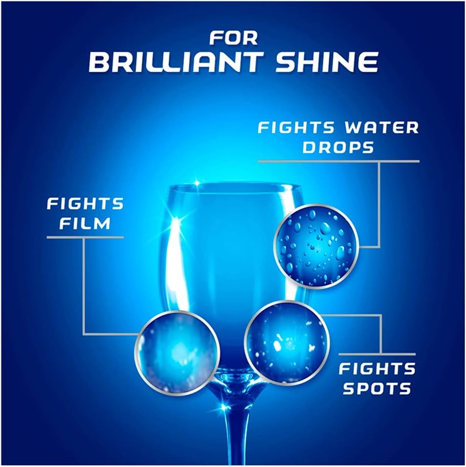 Finish - Rinse Aid for Shinier and Drier Dishes ORIGINAL, Pack of 2 3