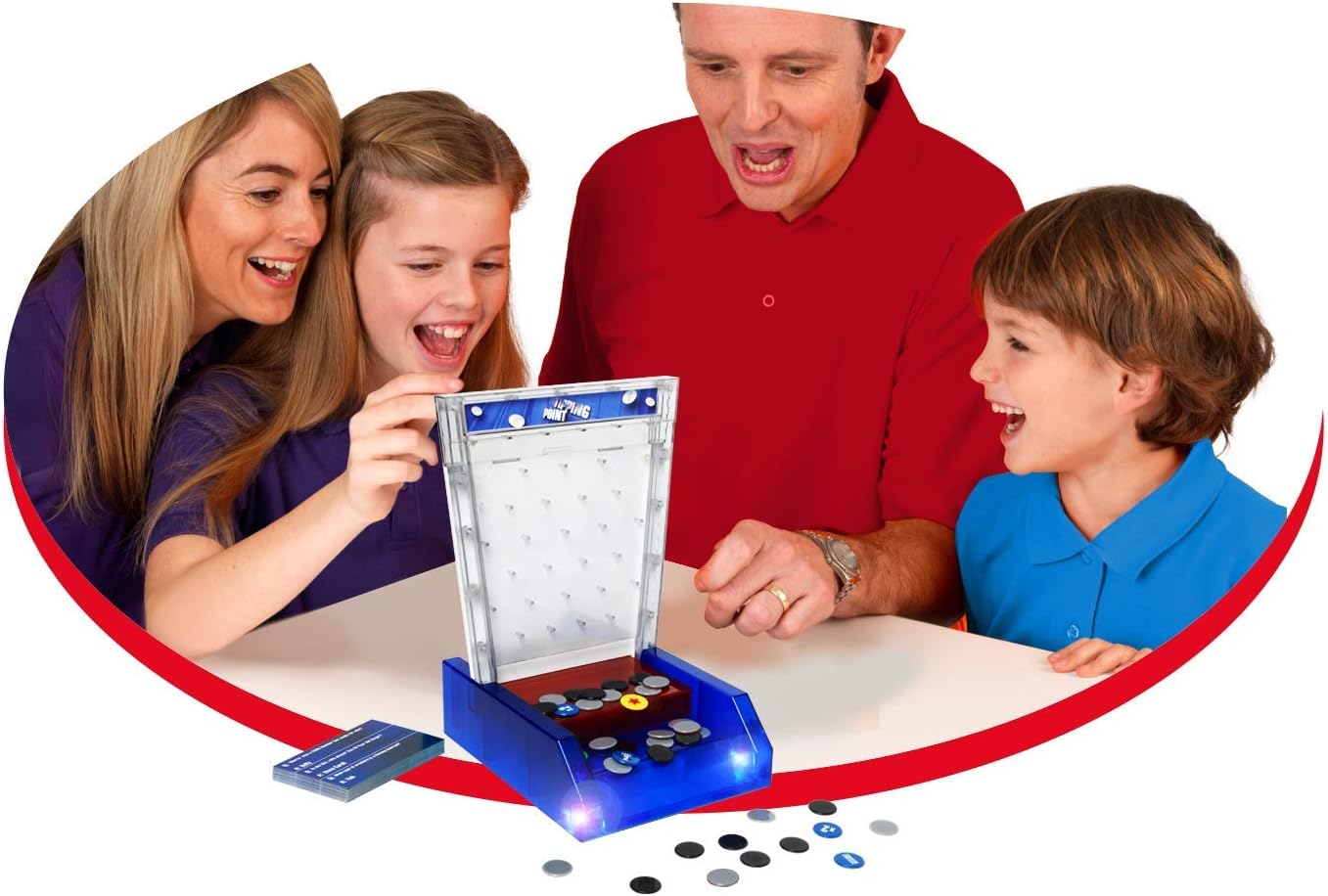 Ideal Tipping Point TV Show Game Electronic Board Game