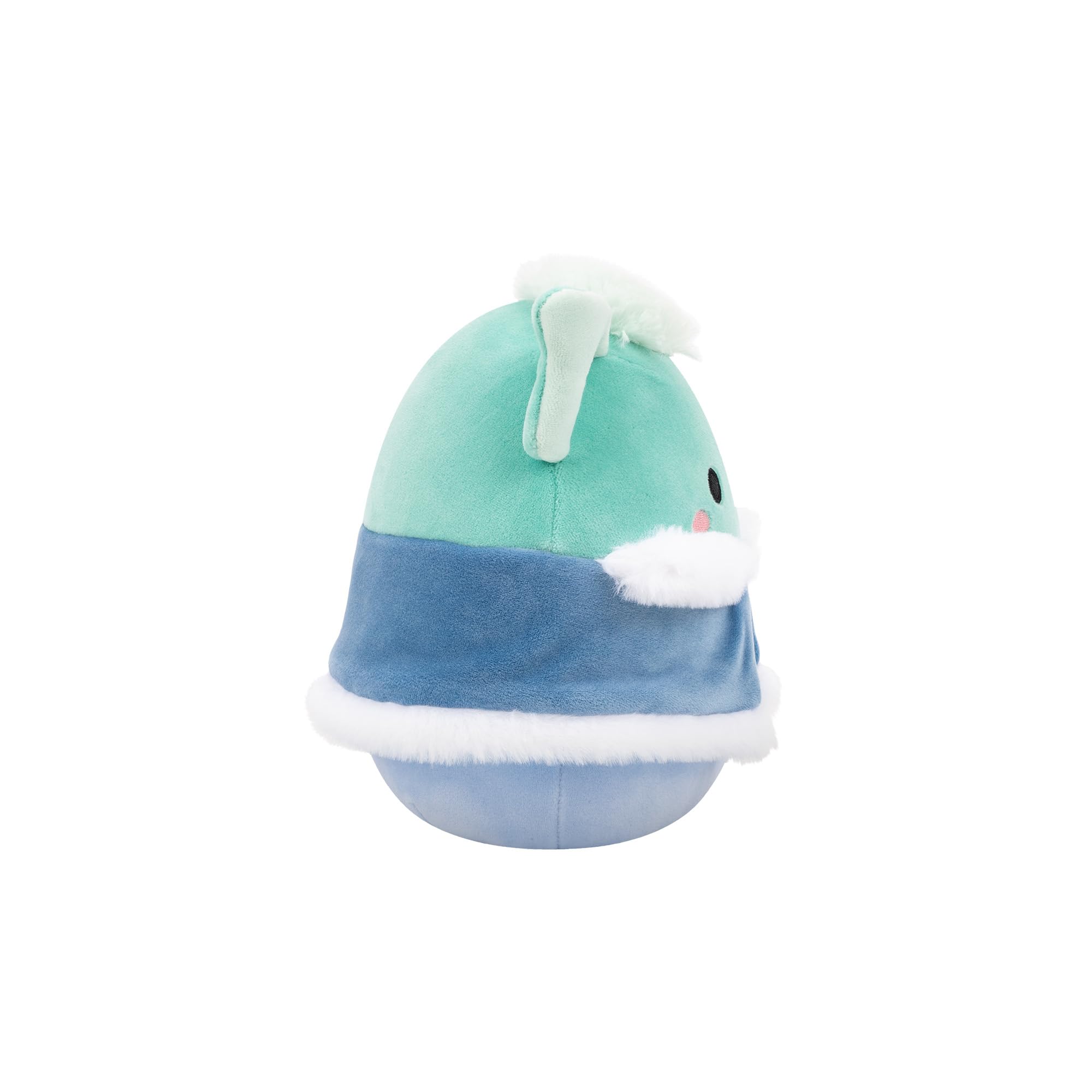 Squishmallows 7.5-Inch Troye the Teal Troll in Winter Outfit Plush - Ages 3+ 12