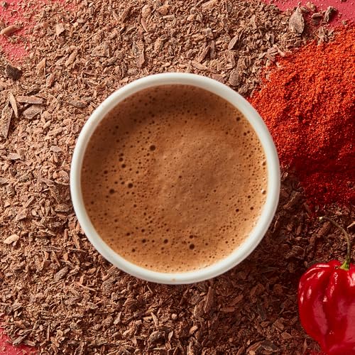 Hotel Chocolat - Chilli Hot Chocolate Sachets (10 Sachets, 70% Dark Chocolate with Habanero) 9