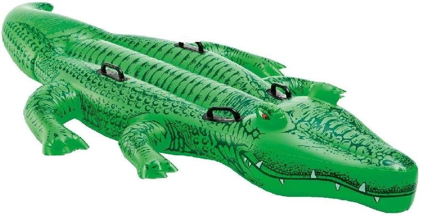 Intex - Giant Gator Children's Large Inflatable Ride-On Alligator (58562EP)