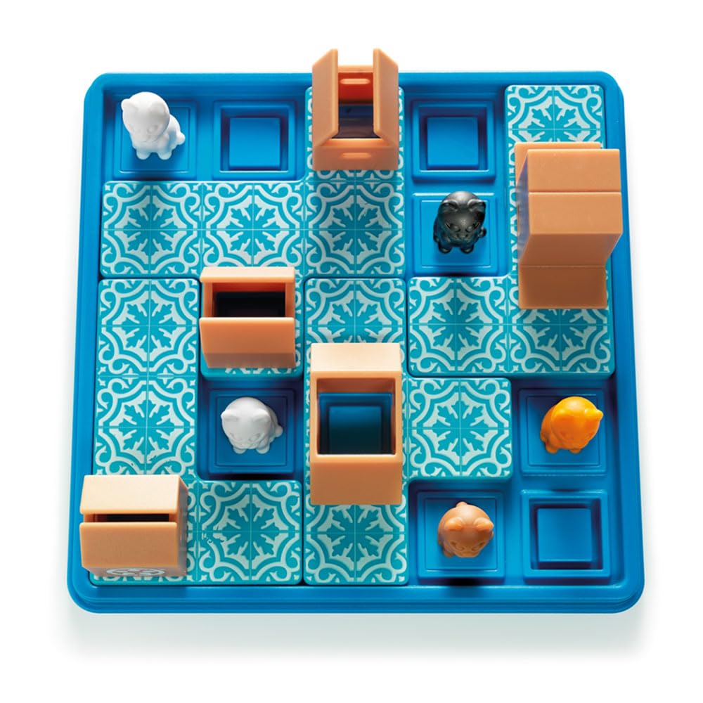 SmartGames Cats & Boxes Puzzle Game with 60 Challenges for 7+ Years 4