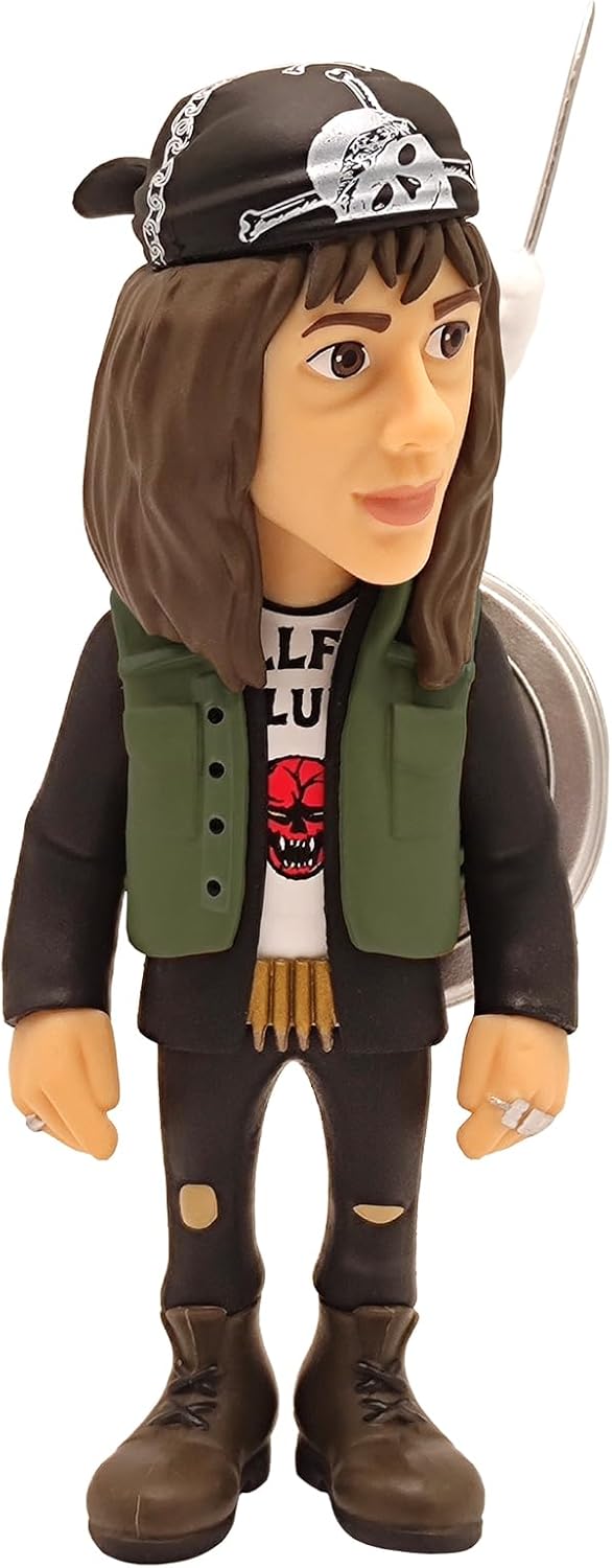 Bandai Minix Stranger Things - Eddie Munson Collectible Figure (Eddie Stranger Things)