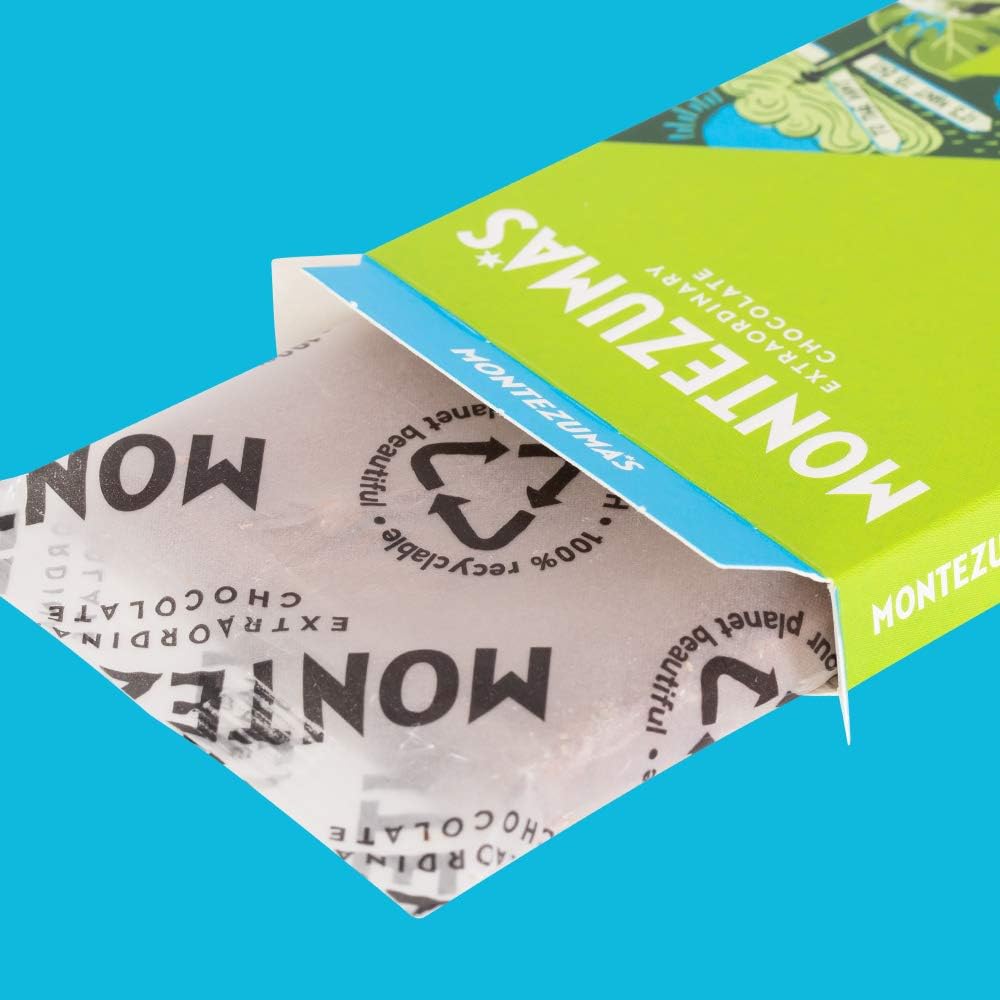 Montezuma's - Minted 35% Cocoa Milk Chocolate with Peppermint, Gluten-Free 90g Bar