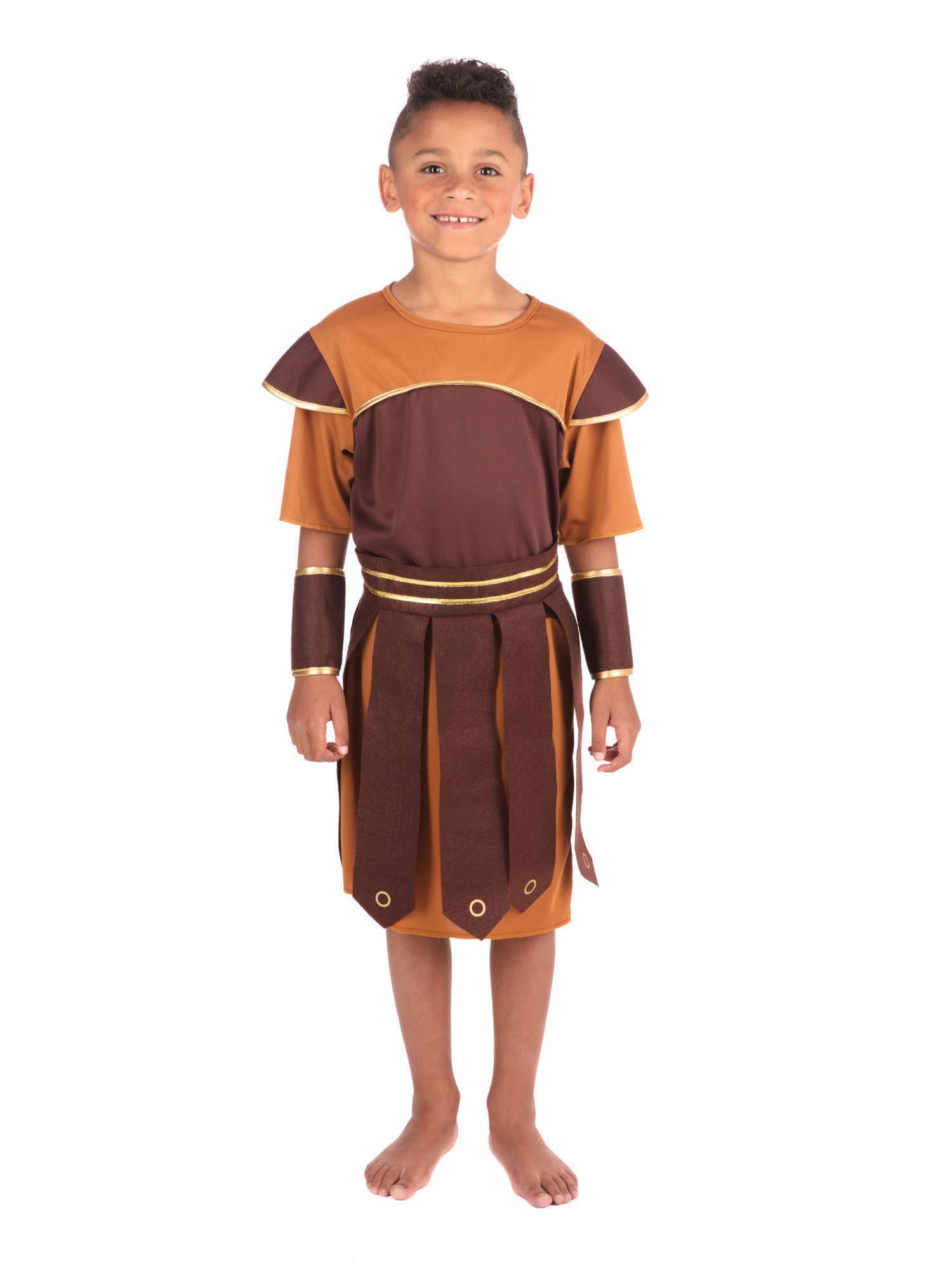 Roman Soldier Costume - Kids Large 8-10 Years 4