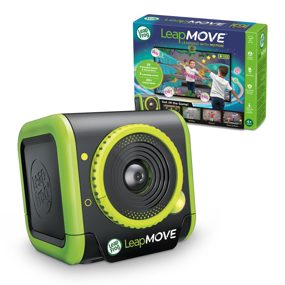 LeapFrog LeapMove - Motion-Based Educational Gaming Console for Kids 4-7 Years