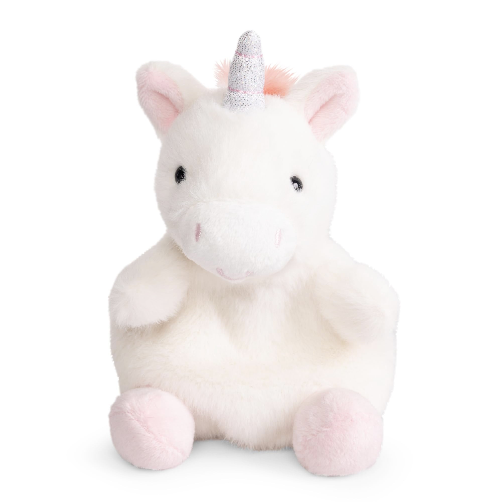 Living Nature Little Snugglies White Unicorn Plush Toy - Soft Stuffed Animal for Kids 0+ 1