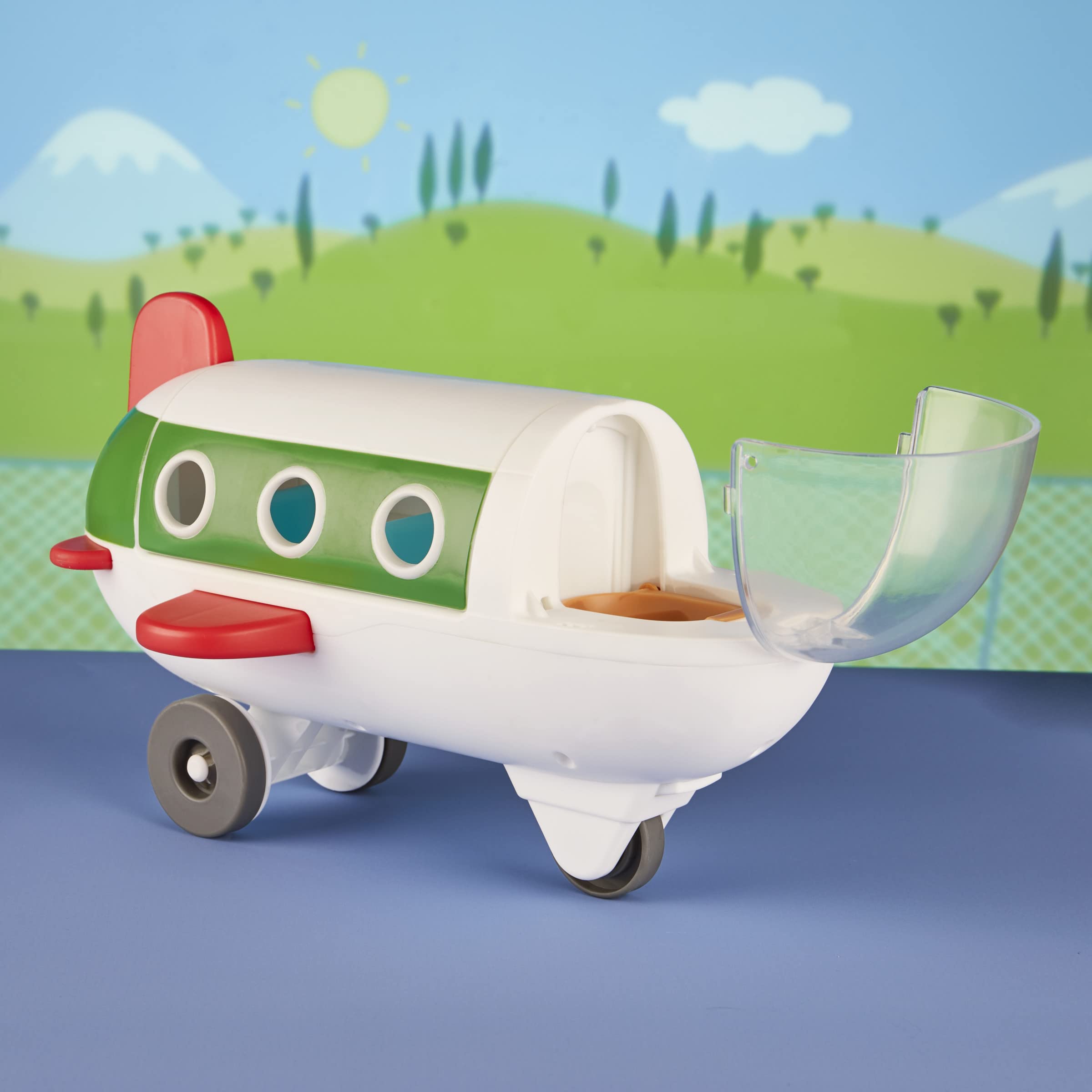 Peppa Pig Air Peppa Airplane Playset - Rolling Wheels, Opening Features, 1 Figure, Ages 3+