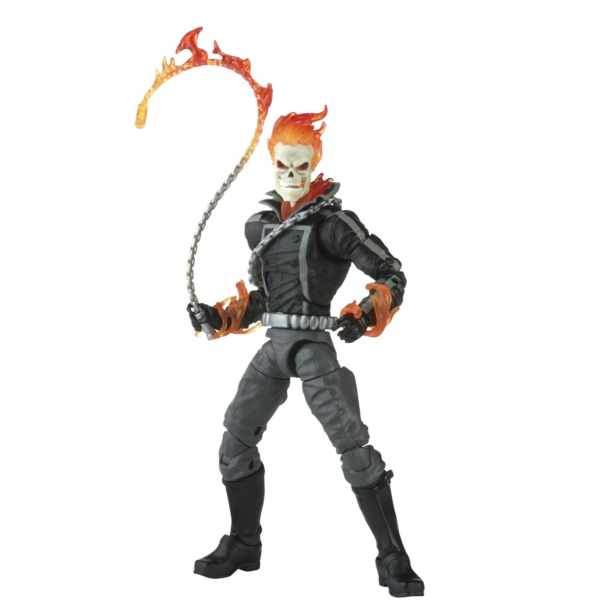 Hasbro Marvel Legends Series 6-inch Ghost Rider Collectible Action Figure with 6 Accessories 8