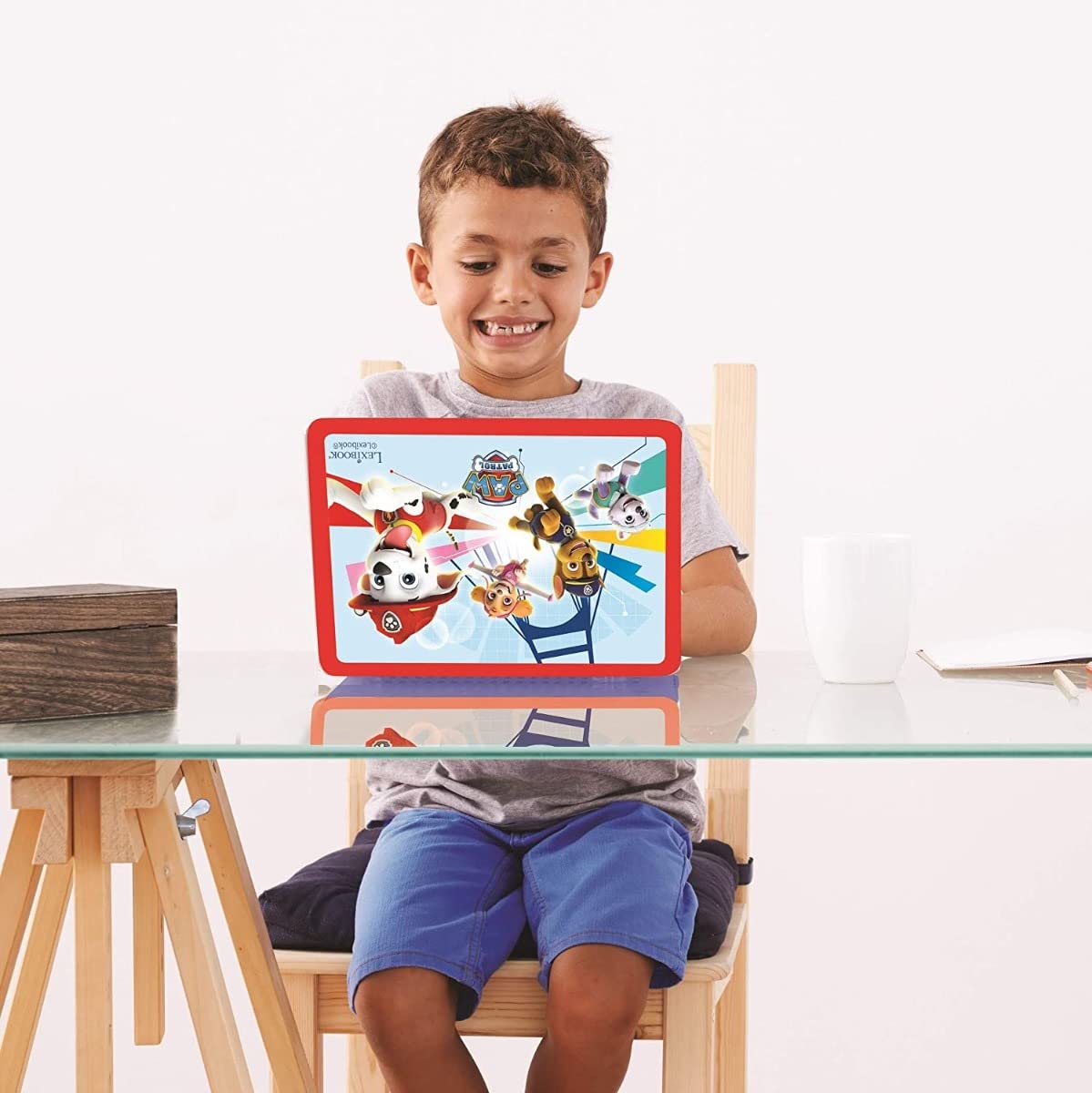 Lexibook Paw Patrol Educational Bilingual Laptop - 124 Activities for Learning & Play (Ages 3+)