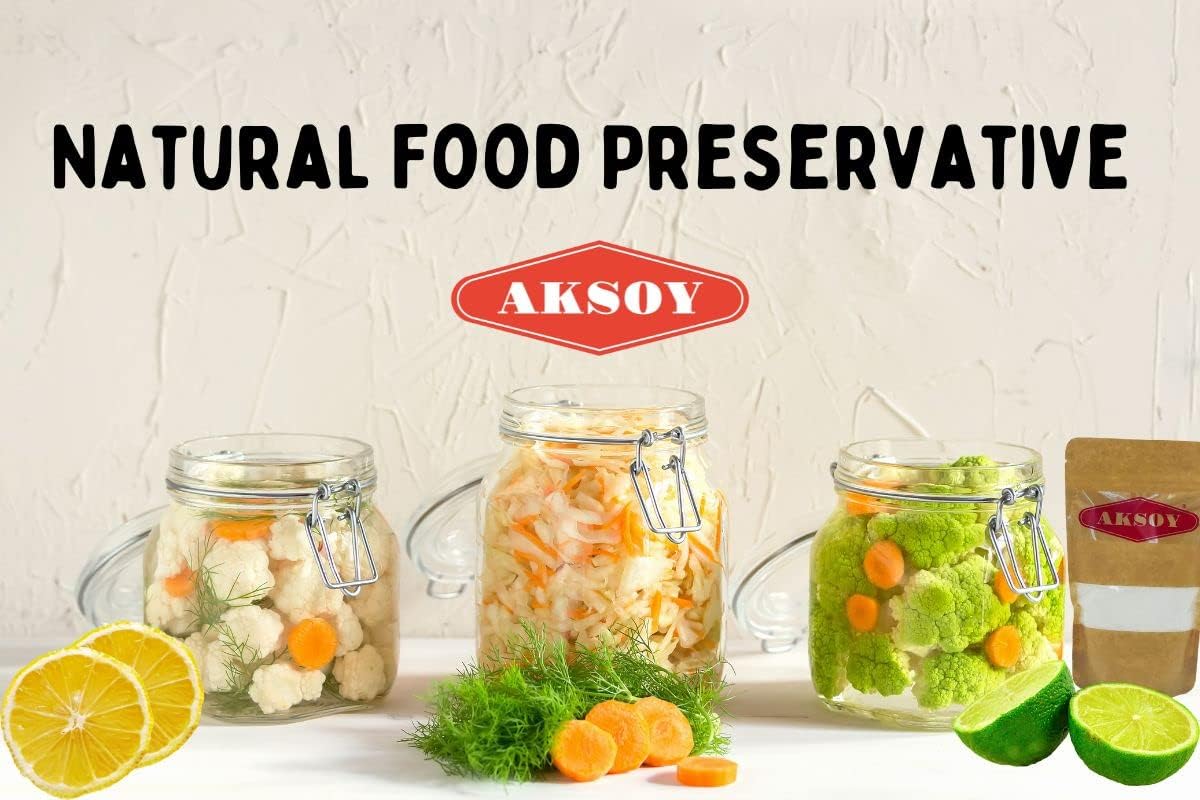 Aksoy - Citric Acid Food Grade 385g | Non-GMO, for Bath Bombs, Cleaning, Canning 5