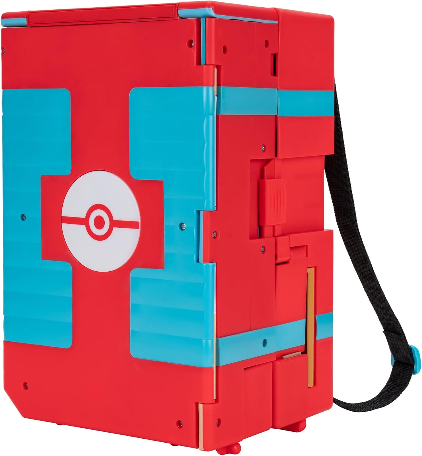Pokémon Carry Case Beach Battle Playset - Portable Transforming Backpack with Pikachu Figure 3