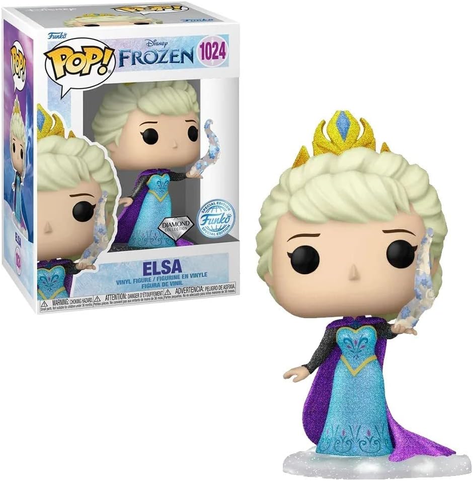 Funko Pop! Disney Ultimate Princess - Elsa Diamond Glitter Vinyl Figure (66647)