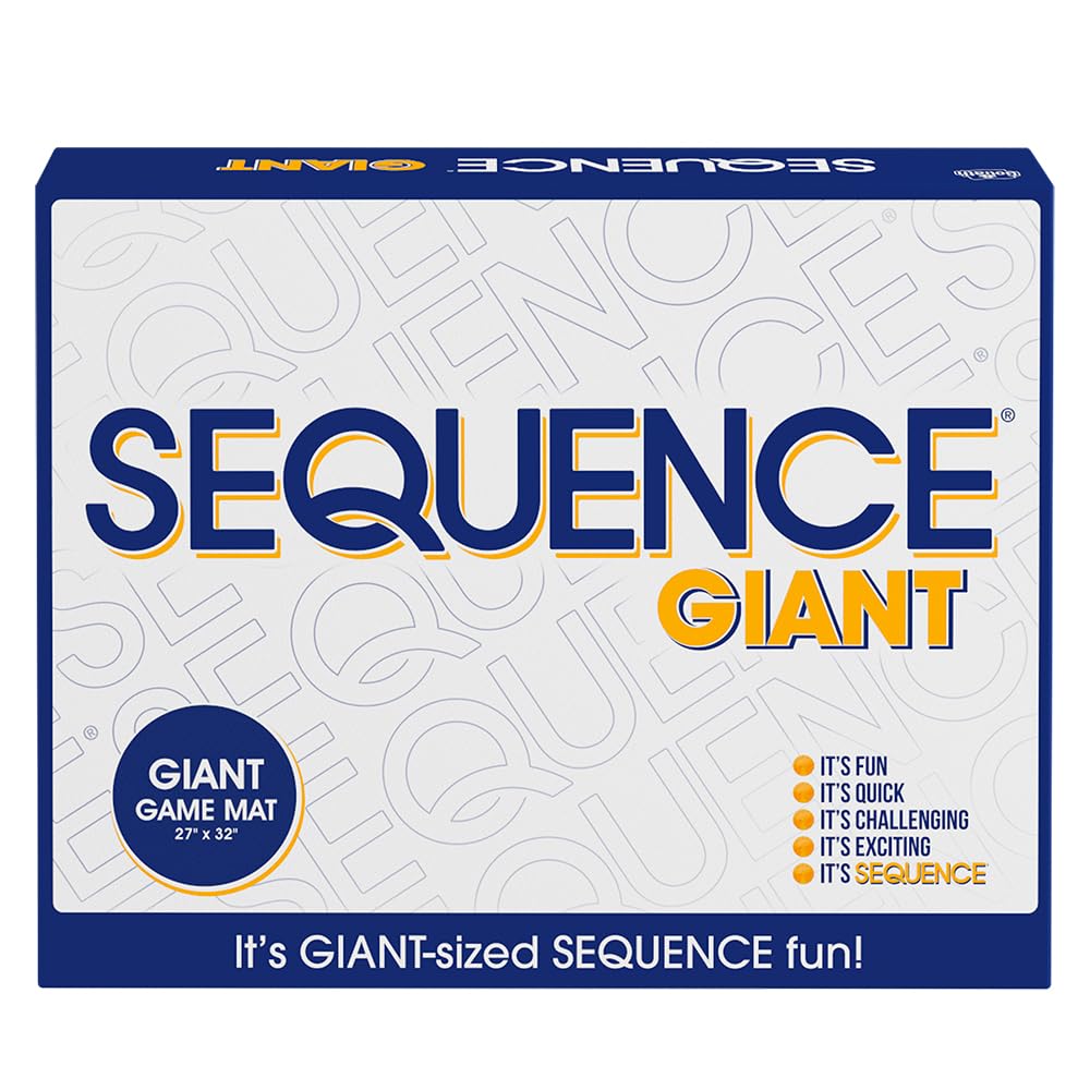 Jax Sequence Jumbo - Family Strategy Board Game | 2-12 Players | Ages 7+ 1