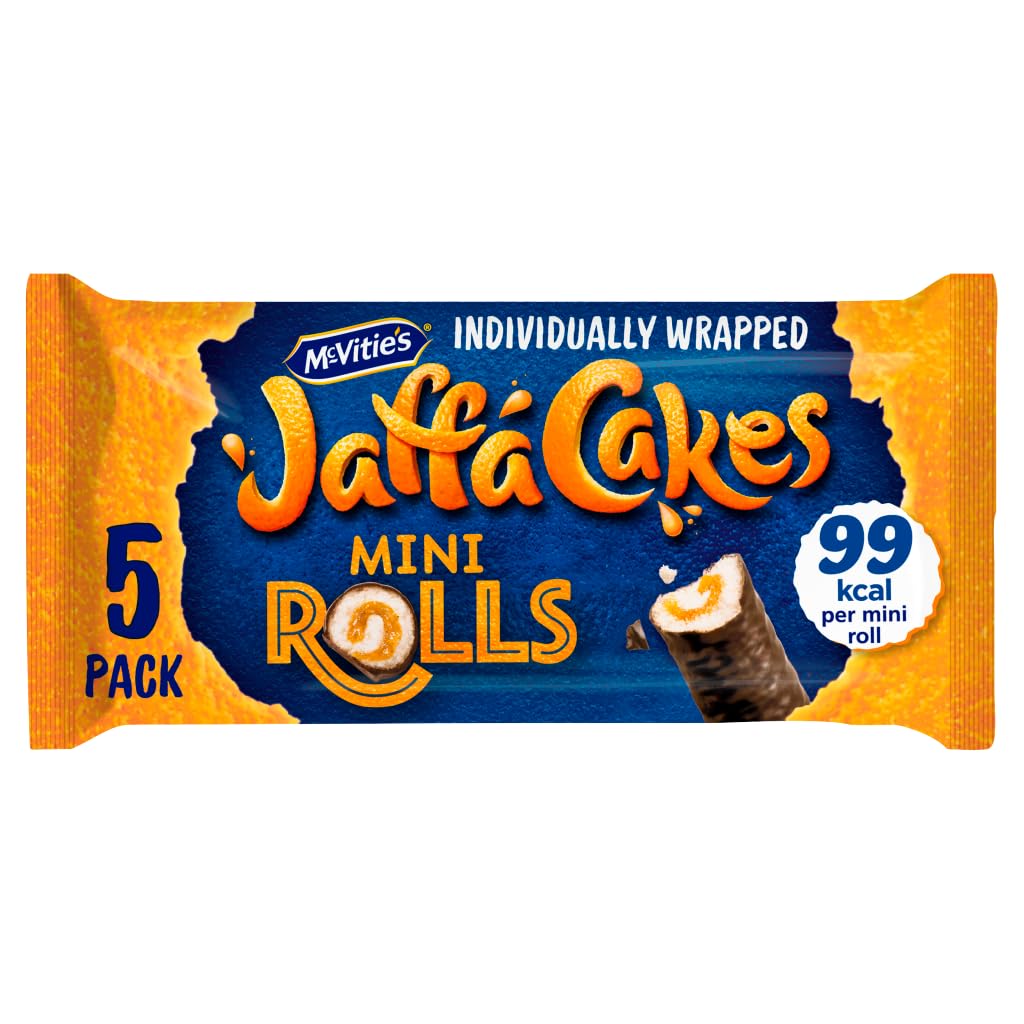 McVities Jaffa Mini Roll - Orange Filled Chocolate Cake