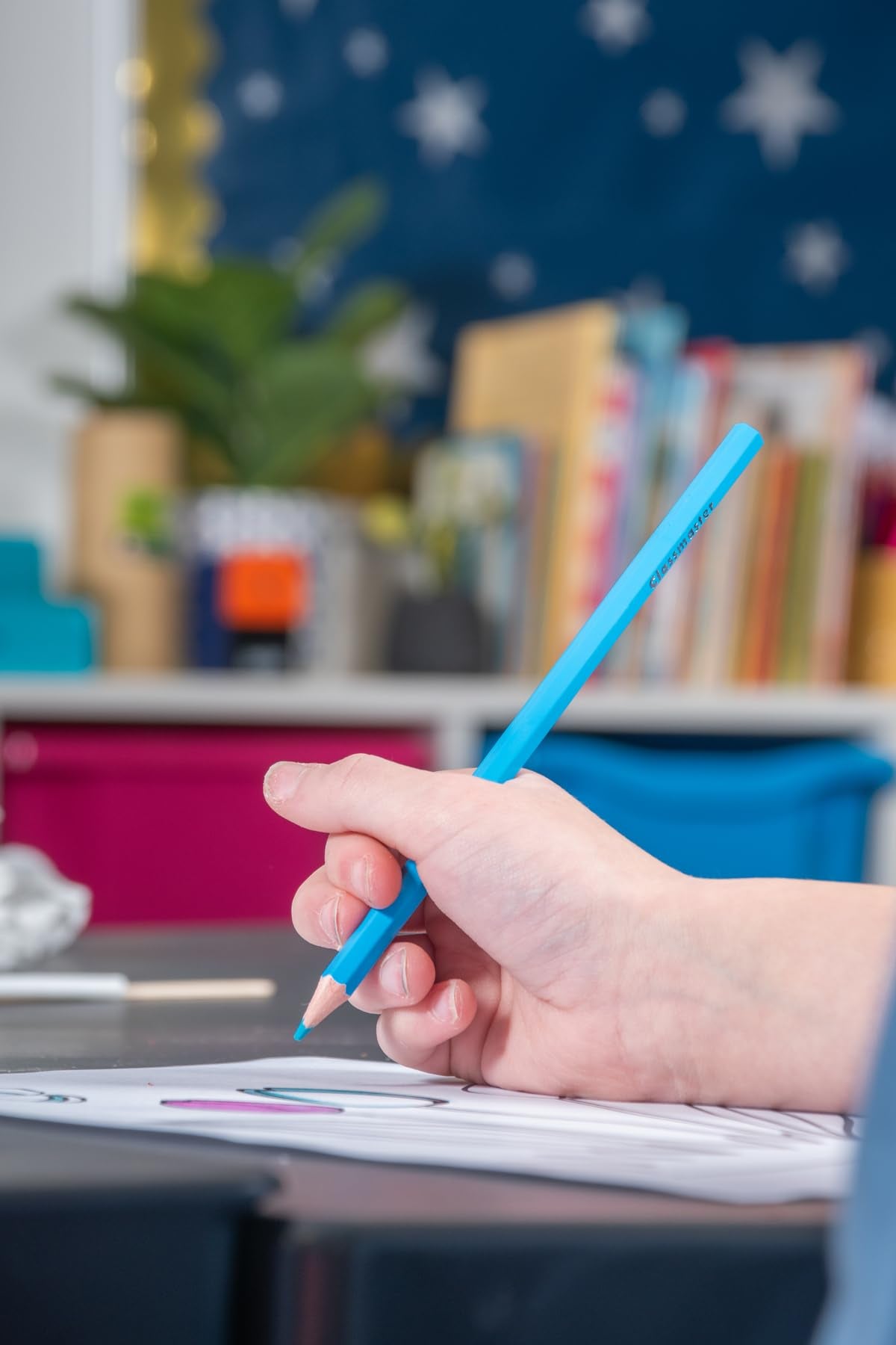 Classmaster CP144 Coloured Pencils - Pre-Sharpened Wooden Pencils for Kids & Adults 9