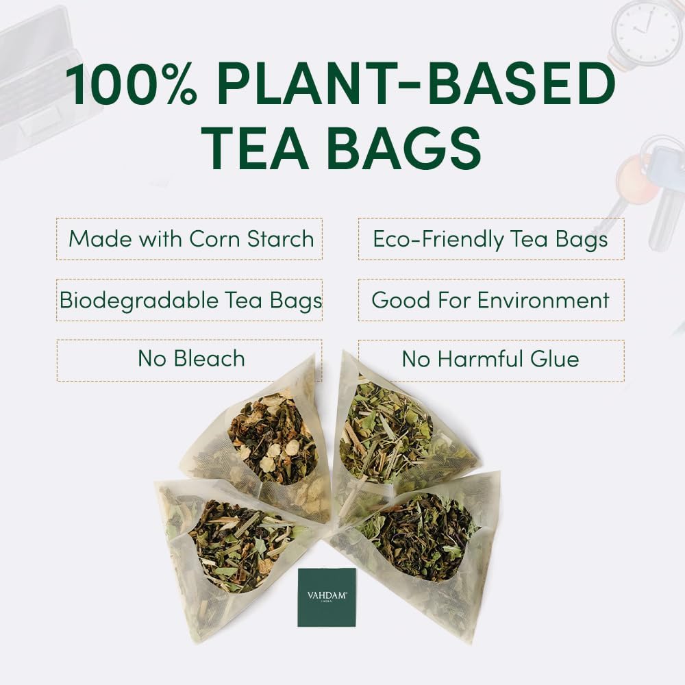 VAHDAM Merry Christmas Tea Gift Set - Limited Edition 9 Assorted Tea Bags 3