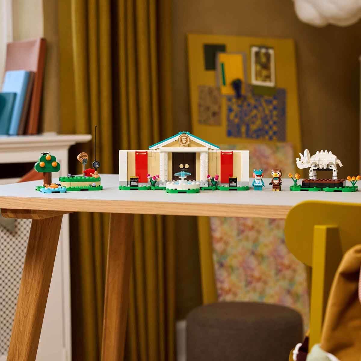 LEGO Animal Crossing Blathers's Museum Collection Building Set 77056 | Ages 7+ | 2 Minifigures 2