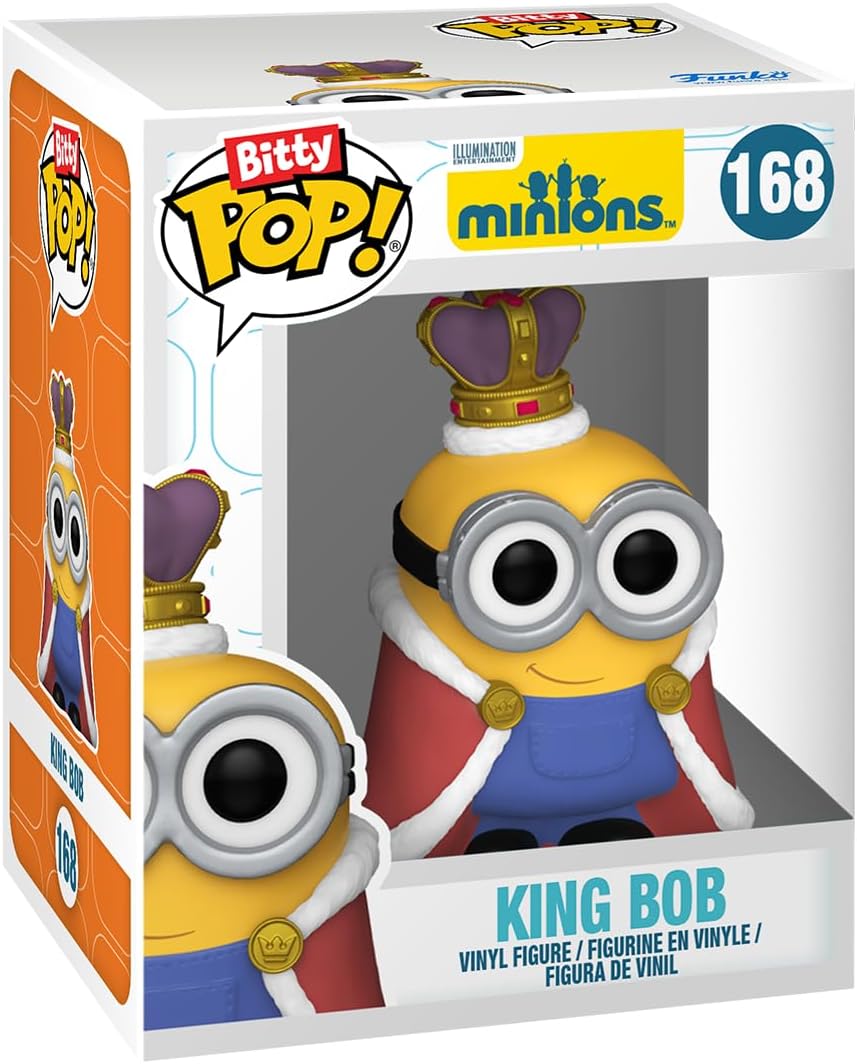 Funko Bitty POP! Minions - Tourist Dave, Tourist Jerry, Kyle & Mystery Mini Figure Vinyl Set (73038) 3