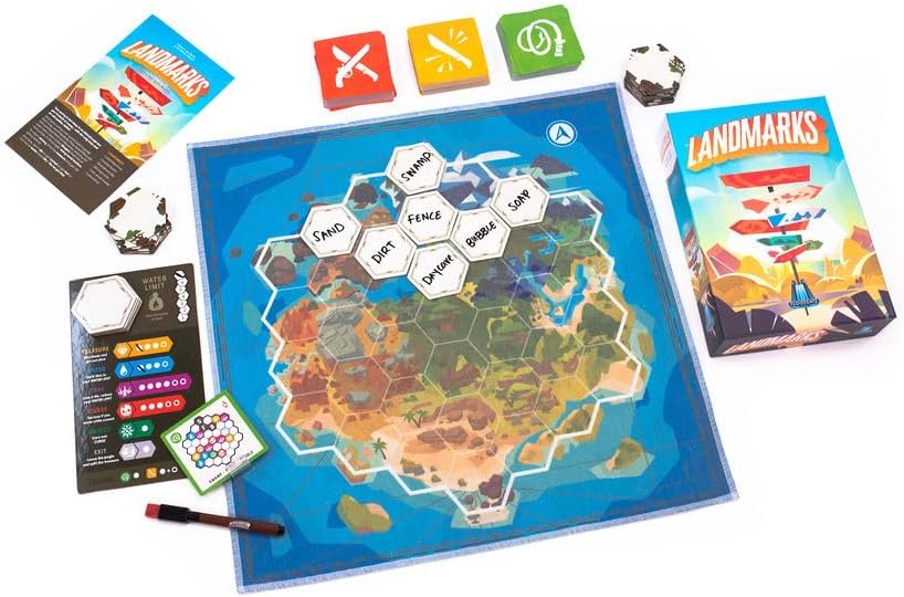 Floodgate Games Landmarks Board Game 4